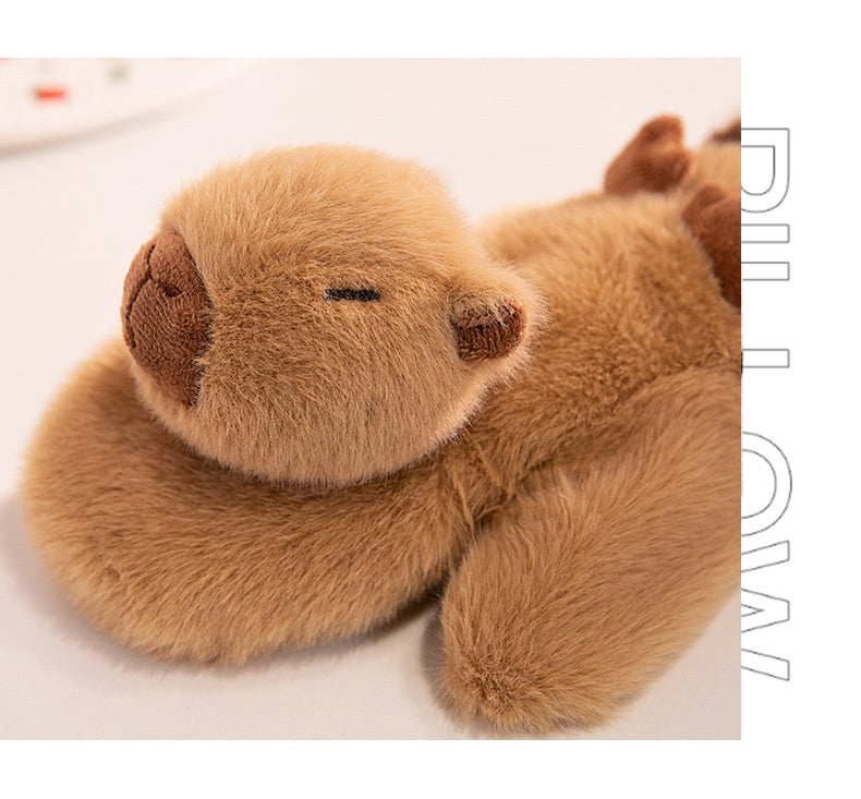 Kinder Plüschhandschuhe – Niedliche Capybara Handwärmer für kleine Tierliebhaber