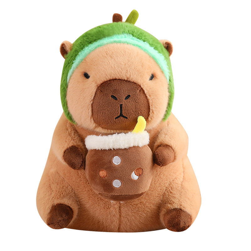 Capybara Plüschtier in verschiedenen niedlichen Varianten - Stofftier