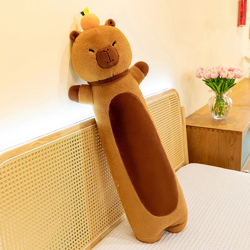 Capybara Plüsch Liege -und Schlafkissen zum kuscheln