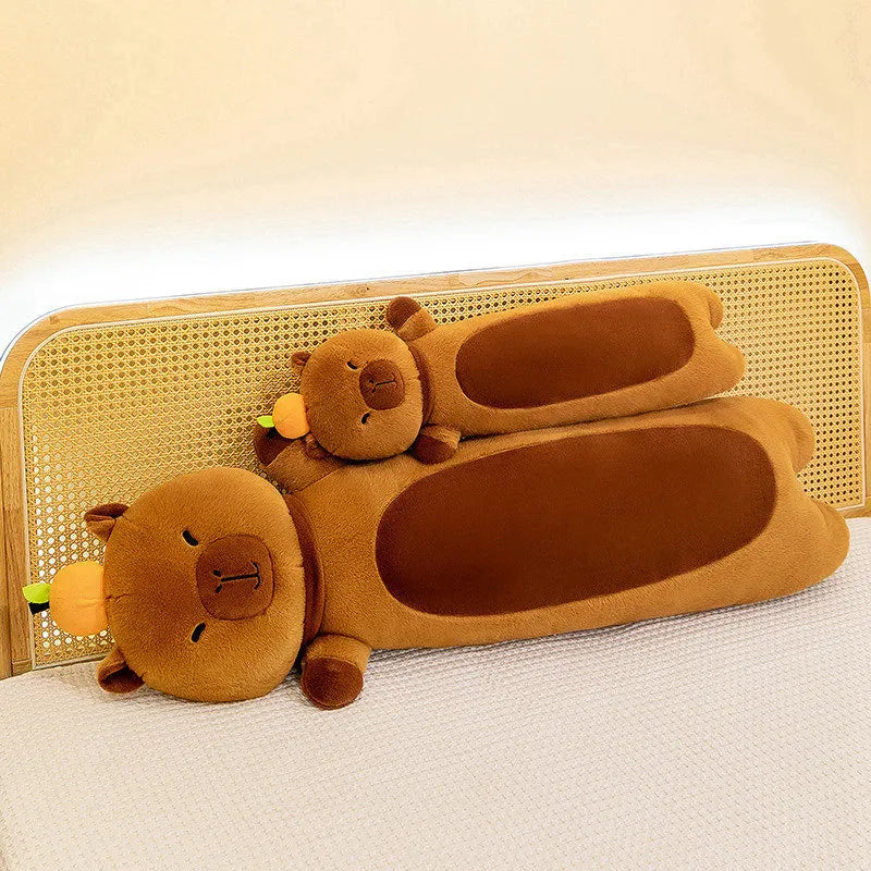Capybara Plüsch Liege -und Schlafkissen zum kuscheln