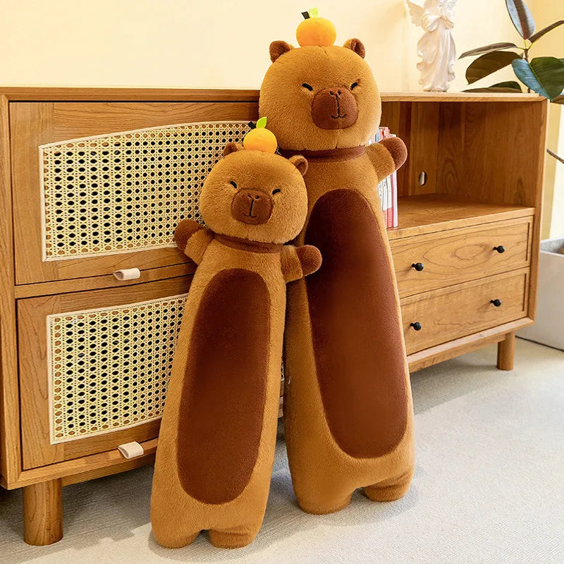 Capybara Plüsch Liege -und Schlafkissen zum kuscheln