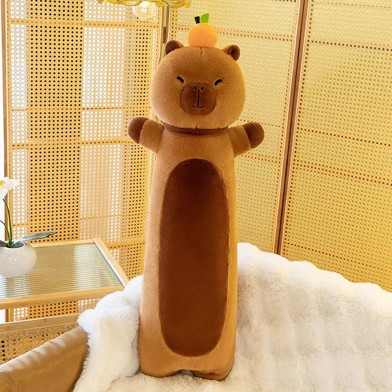 Capybara Plüsch Liege -und Schlafkissen zum kuscheln