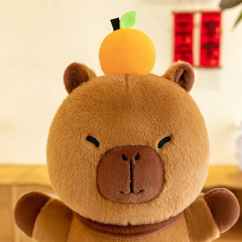 Capybara Plüsch Liege -und Schlafkissen zum kuscheln