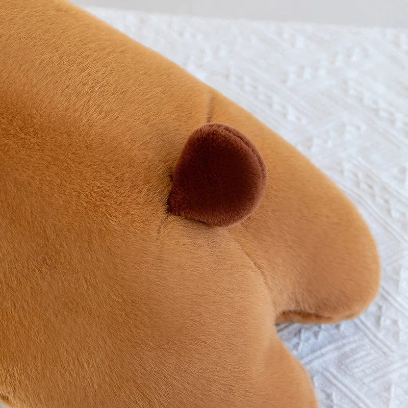 Capybara Plüsch Liege -und Schlafkissen zum kuscheln